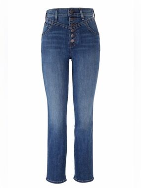 Veronica Beard Ryleigh Slim Straight High Rise Jeans - sz 27